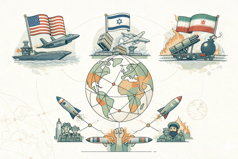 El encuadre mediático de la guerra: cómo se narra el conflicto entre EE. UU./Israel e Irán.